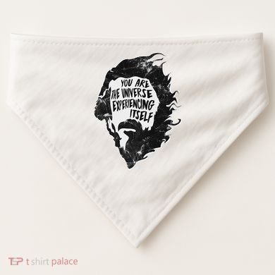 Alan Watts YouRe The Universe Experiencing Itself USA-Made Doggie Bandana