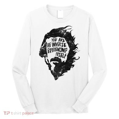 Alan Watts YouRe The Universe Experiencing Itself Long Sleeve Shirt