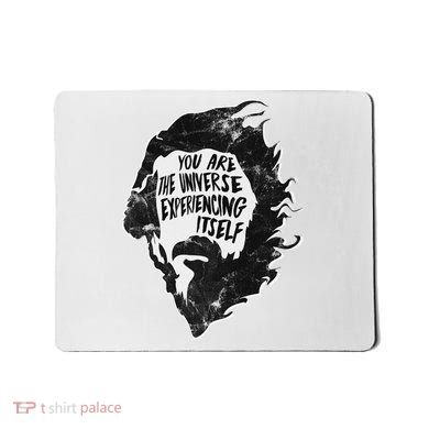 Alan Watts YouRe The Universe Experiencing Itself Mousepad