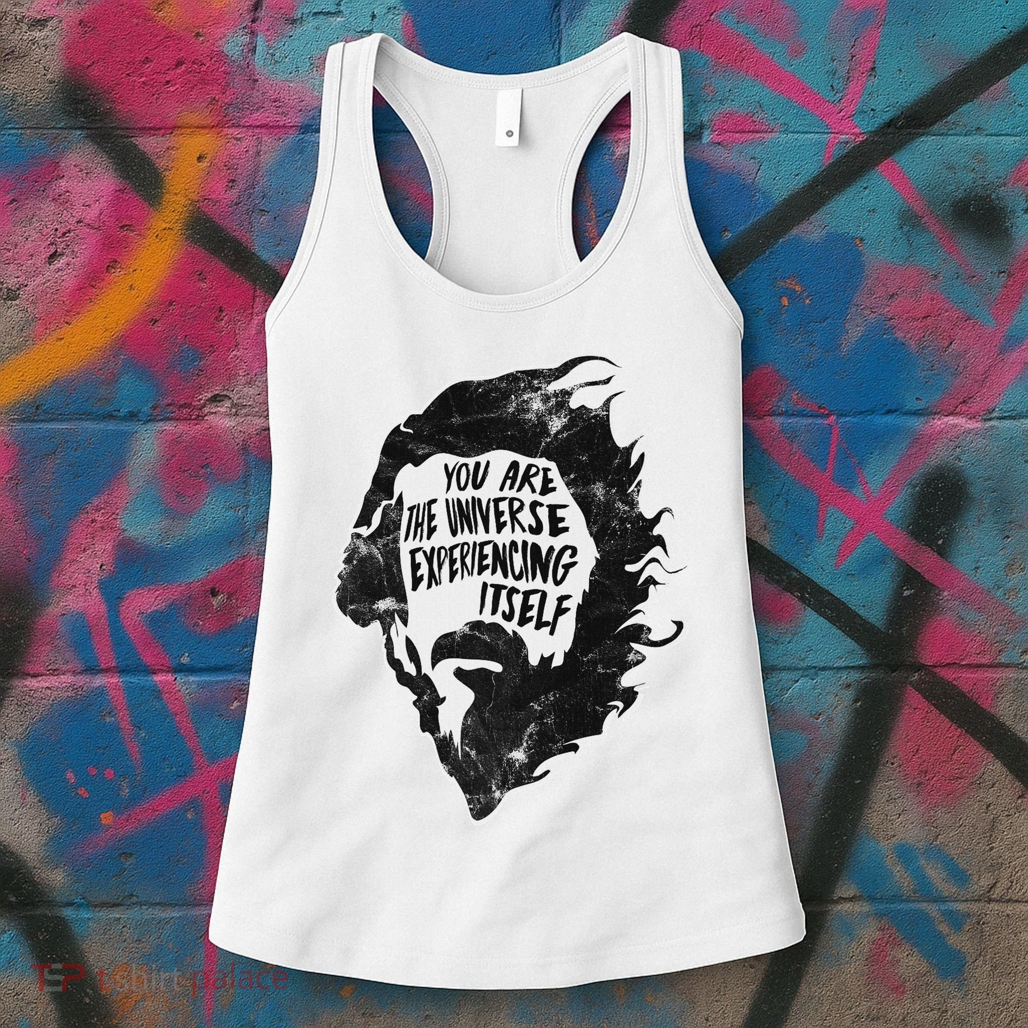 Alan Watts YouRe The Universe Experiencing Itself Women's Tank Top
