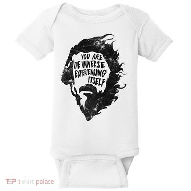 Alan Watts YouRe The Universe Experiencing Itself Baby Bodysuit
