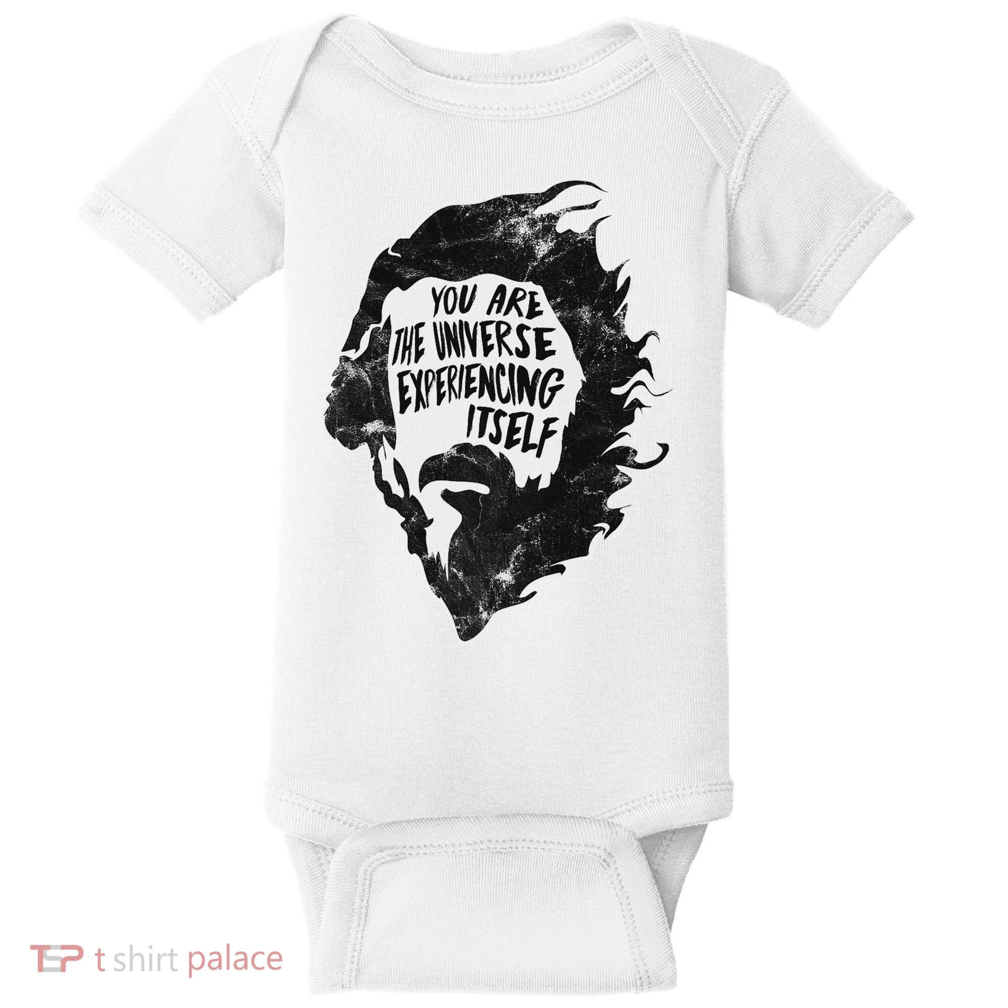 Alan Watts YouRe The Universe Experiencing Itself Baby Bodysuit