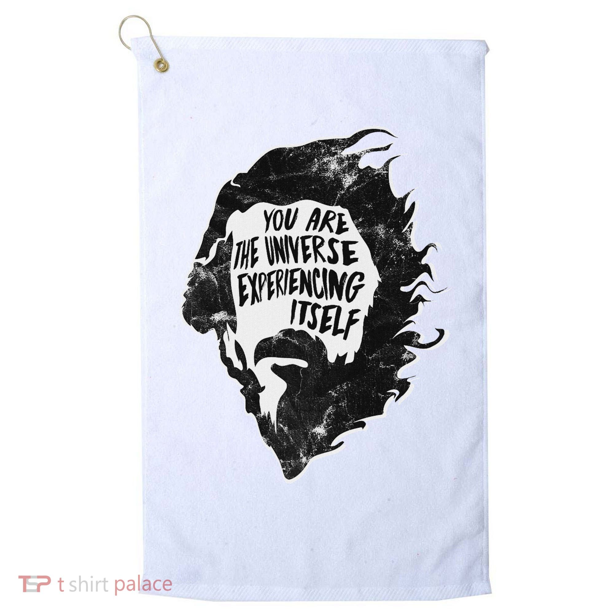 Alan Watts YouRe The Universe Experiencing Itself Golf Towel