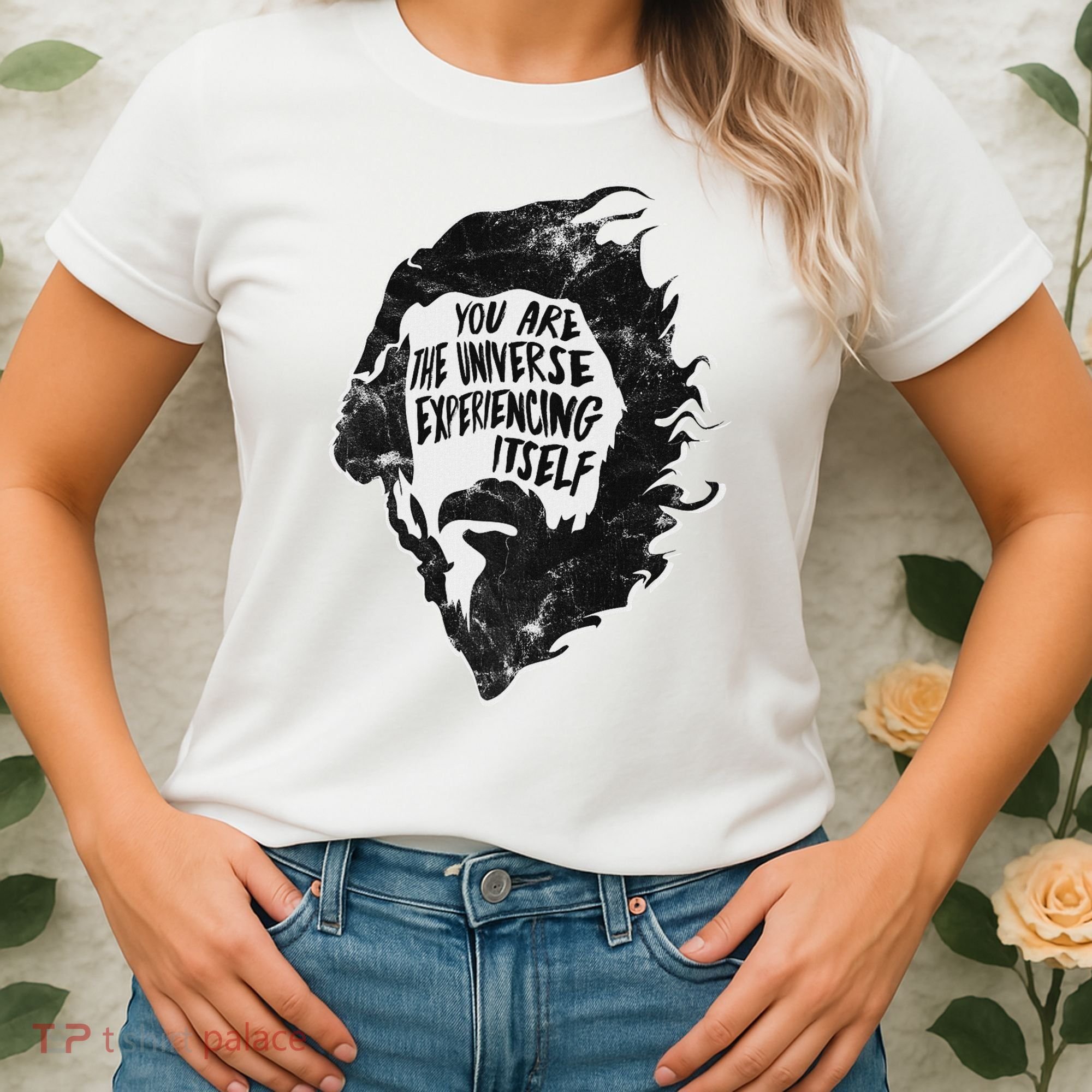 Alan Watts YouRe The Universe Experiencing Itself Women's T-Shirt