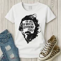Alan Watts YouRe The Universe Experiencing Itself Women's T-Shirt thumb 3