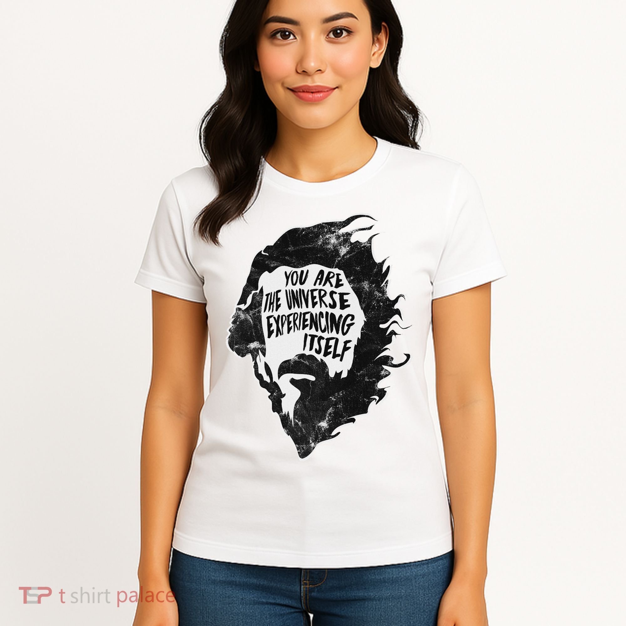Alan Watts YouRe The Universe Experiencing Itself Women's T-Shirt