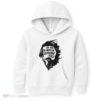 Alan Watts YouRe The Universe Experiencing Itself Kids Hoodie