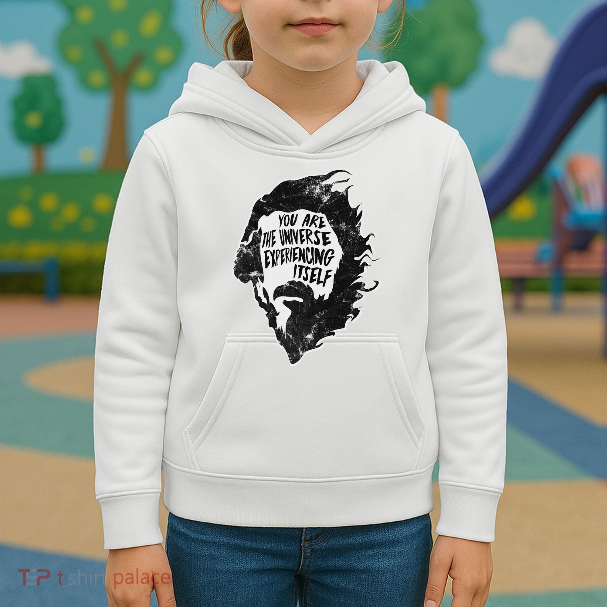 Alan Watts YouRe The Universe Experiencing Itself Kids Hoodie