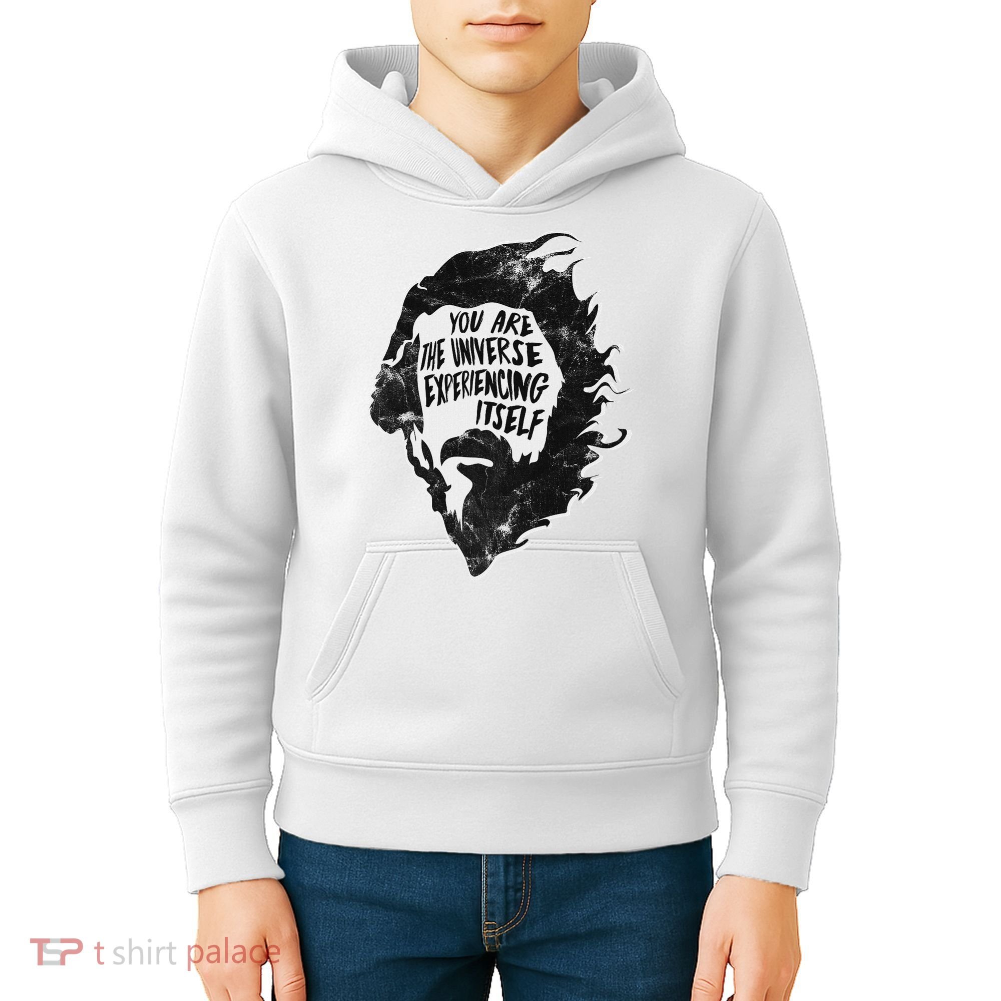Alan Watts YouRe The Universe Experiencing Itself Kids Hoodie