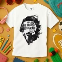 Alan Watts YouRe The Universe Experiencing Itself Kids T-Shirt thumb 3