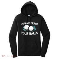 Always Wash Your Balls Golf Player Golf Lover Cute Awesom Women's Hoodie thumb 0