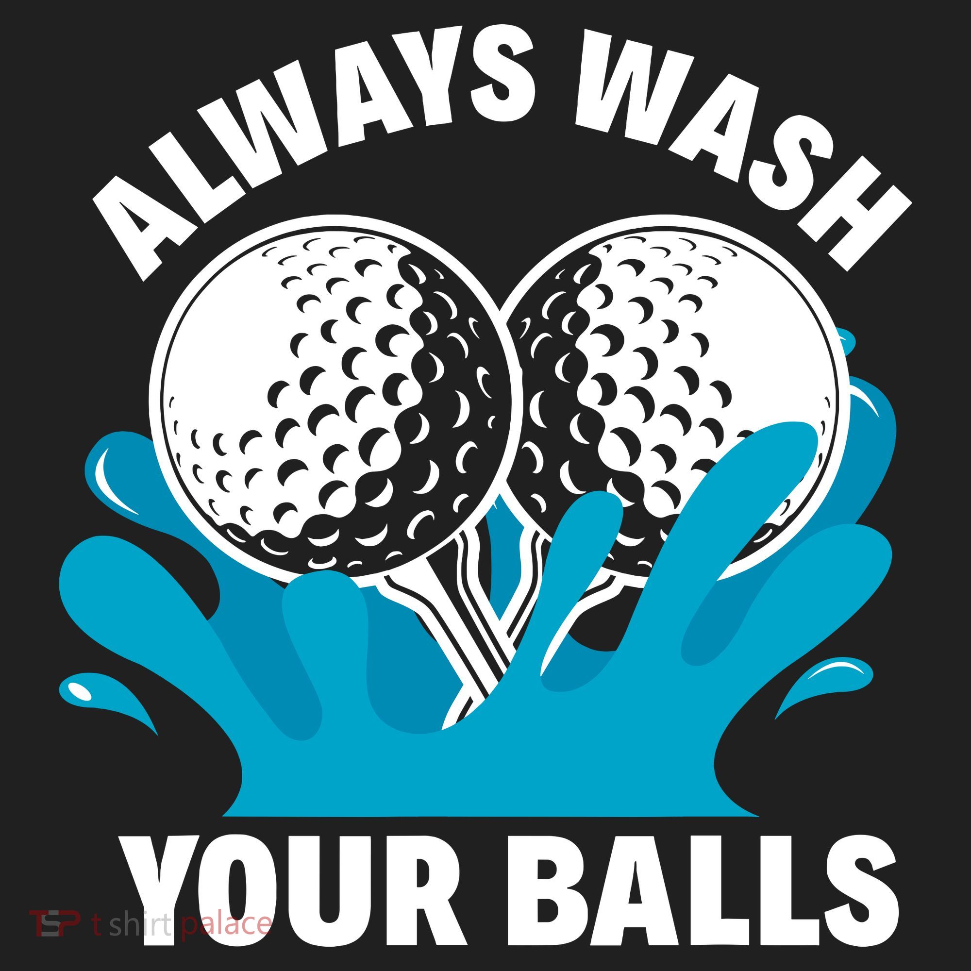Always Wash Your Balls Funny Golf Beanie