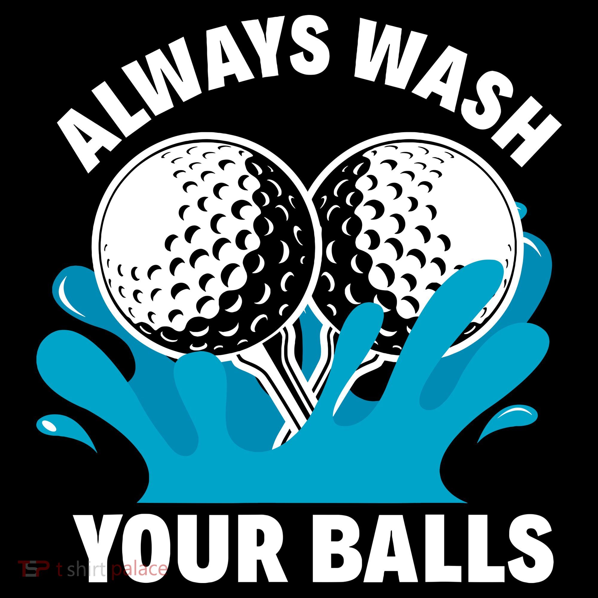 Always Wash Your Balls Funny Golf Women's Hoodie