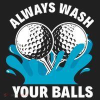 Always Wash Your Balls Funny Golf Tumbler thumb 3