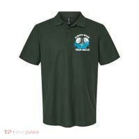 Always Wash Your Balls Funny Golf Polo thumb 0