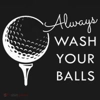 Always Wash Your Balls Funny Golf Bucket Hat thumb 4
