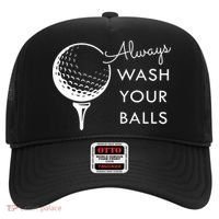 Always Wash Your Balls Funny Golf Hat thumb 0
