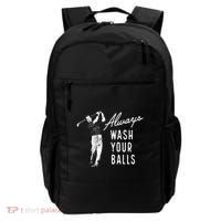Always Wash Your Balls Backpack thumb 0