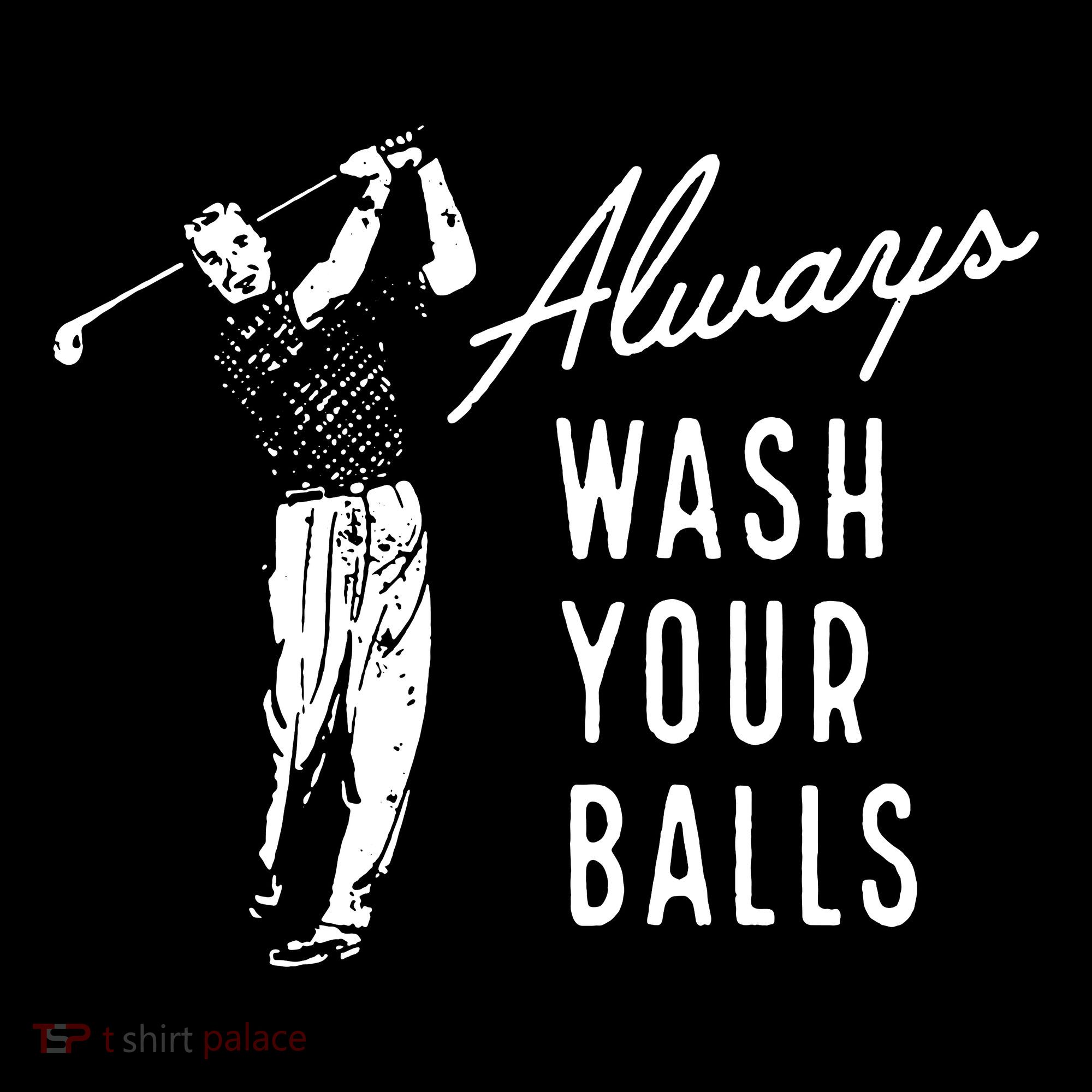 Always Wash Your Balls Ornament