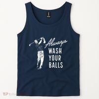 Always Wash Your Balls Tank Top thumb 2