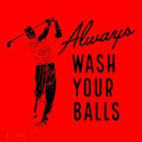 Always Wash Your Balls Santa Hat thumb 1
