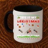 Ant Xmas Animals Squad This Is My Christmas Pajama Gift Coffee Mug thumb 2