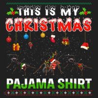 Ant Xmas Animals Squad This Is My Christmas Pajama Gift Beanie thumb 2