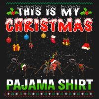 Ant Xmas Animals Squad This Is My Christmas Pajama Gift Women's Hoodie thumb 2
