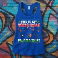 Ant Xmas Animals Squad This Is My Christmas Pajama Gift Women's Tank Top thumb 3