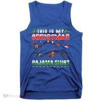 Ant Xmas Animals Squad This Is My Christmas Pajama Gift Tank Top thumb 0