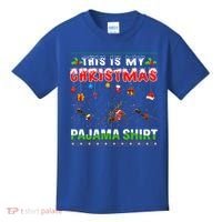 Ant Xmas Animals Squad This Is My Christmas Pajama Gift Kids T-Shirt thumb 0
