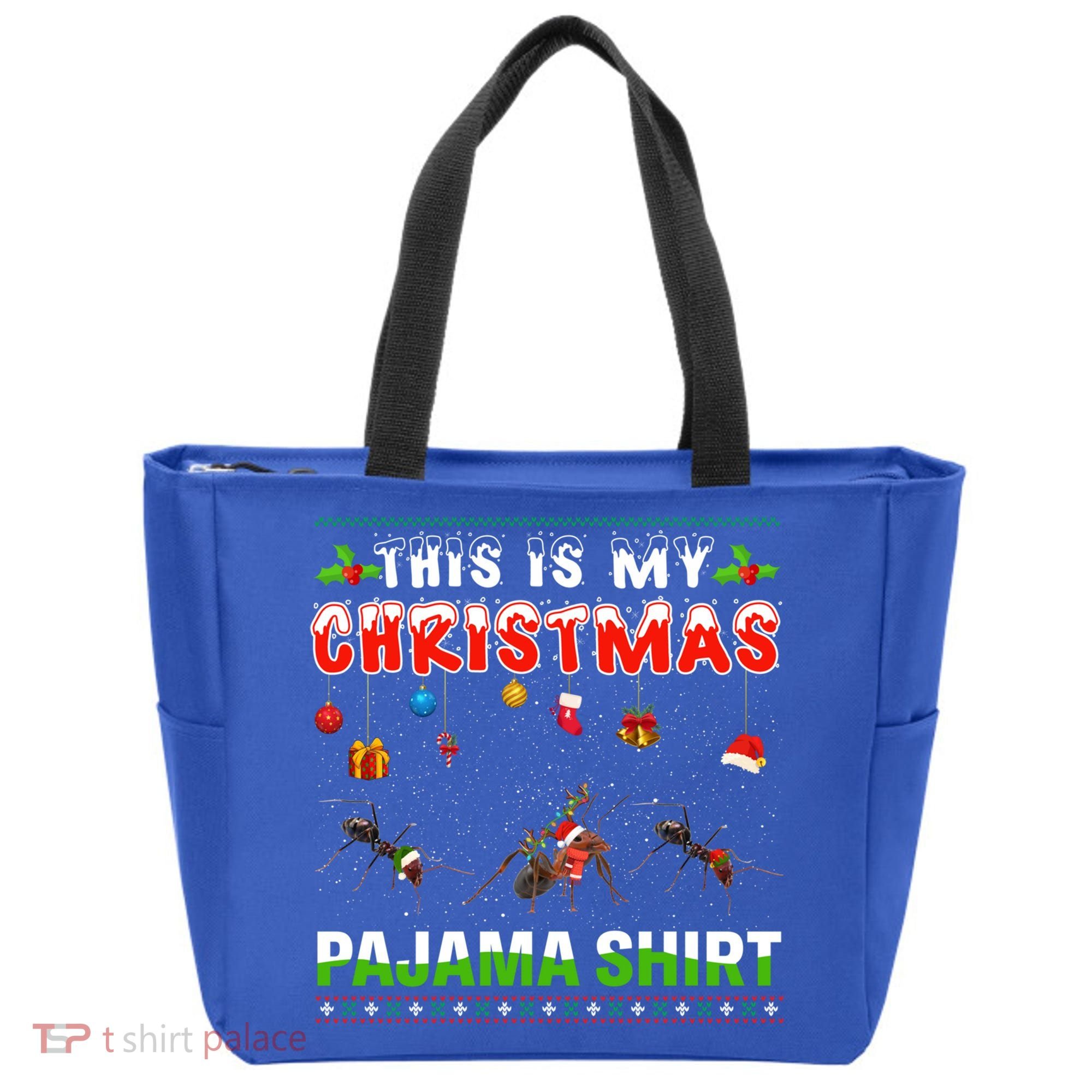 Ant Xmas Animals Squad This Is My Christmas Pajama Gift Tote Bag