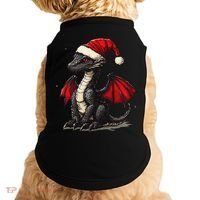 Awesome Xmas Dragon Outfit For Festive And Doggie Tank thumb 0