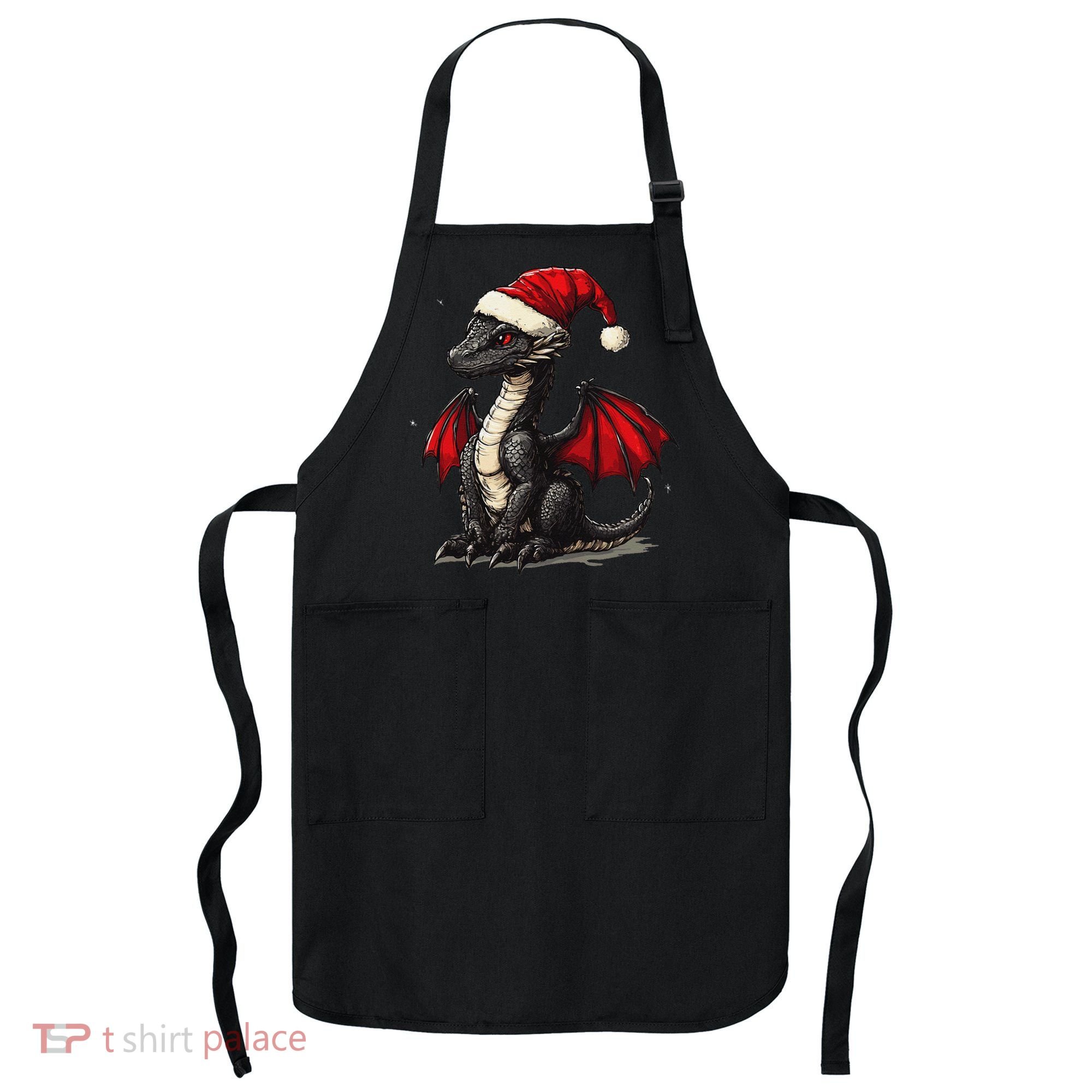 Awesome Xmas Dragon Outfit For Festive And Apron