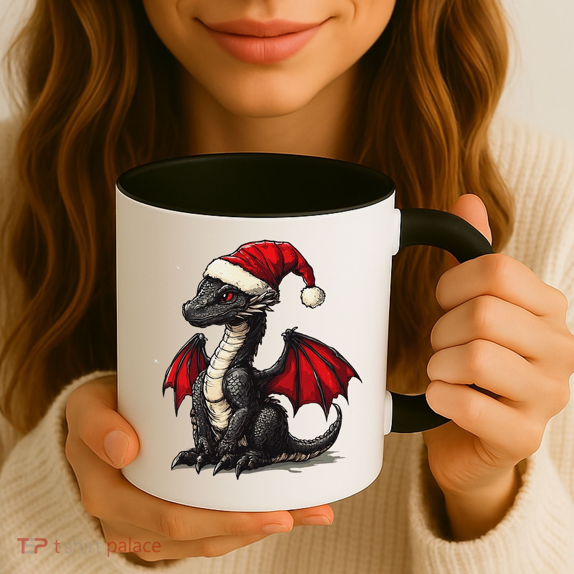 Awesome Xmas Dragon Outfit For Festive And Coffee Mug