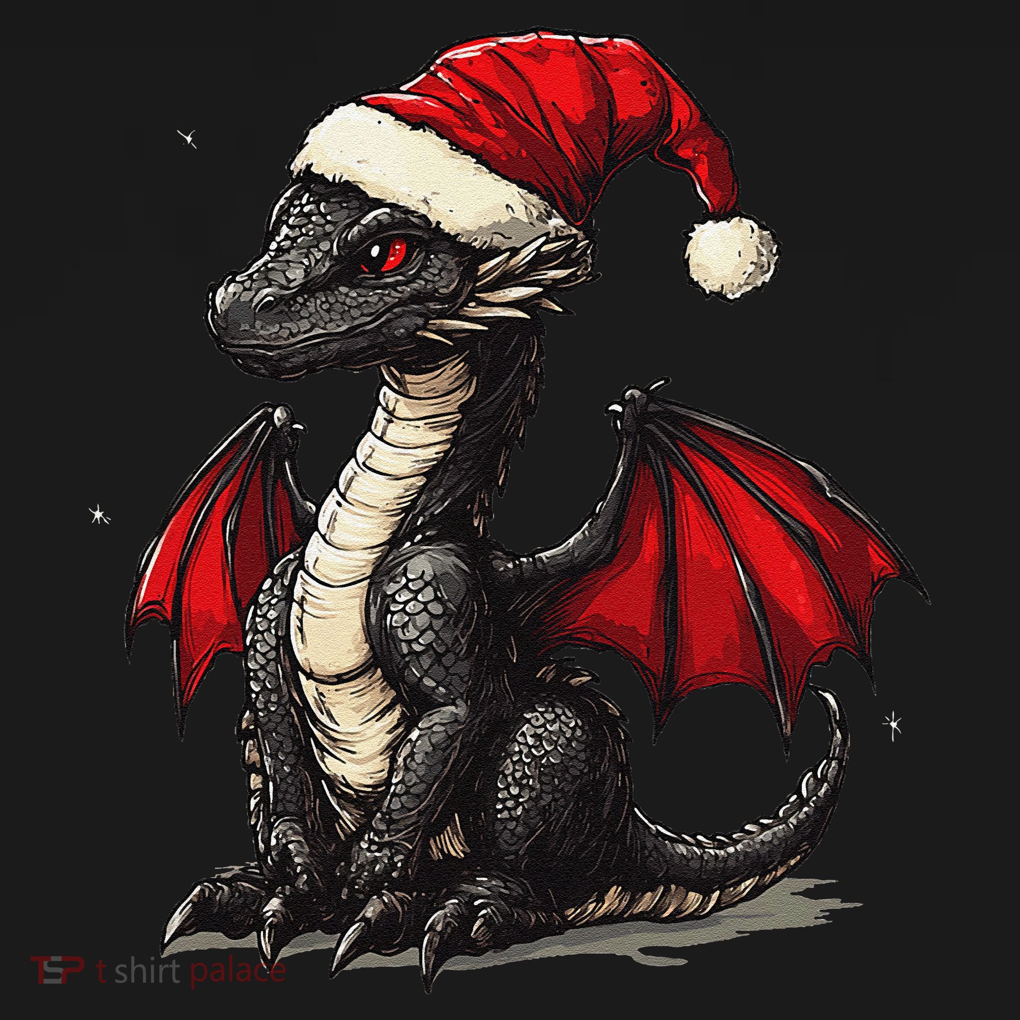 Awesome Xmas Dragon Outfit For Festive And Coaster