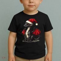 Awesome Xmas Dragon Outfit For Festive And Toddler T-Shirt thumb 2