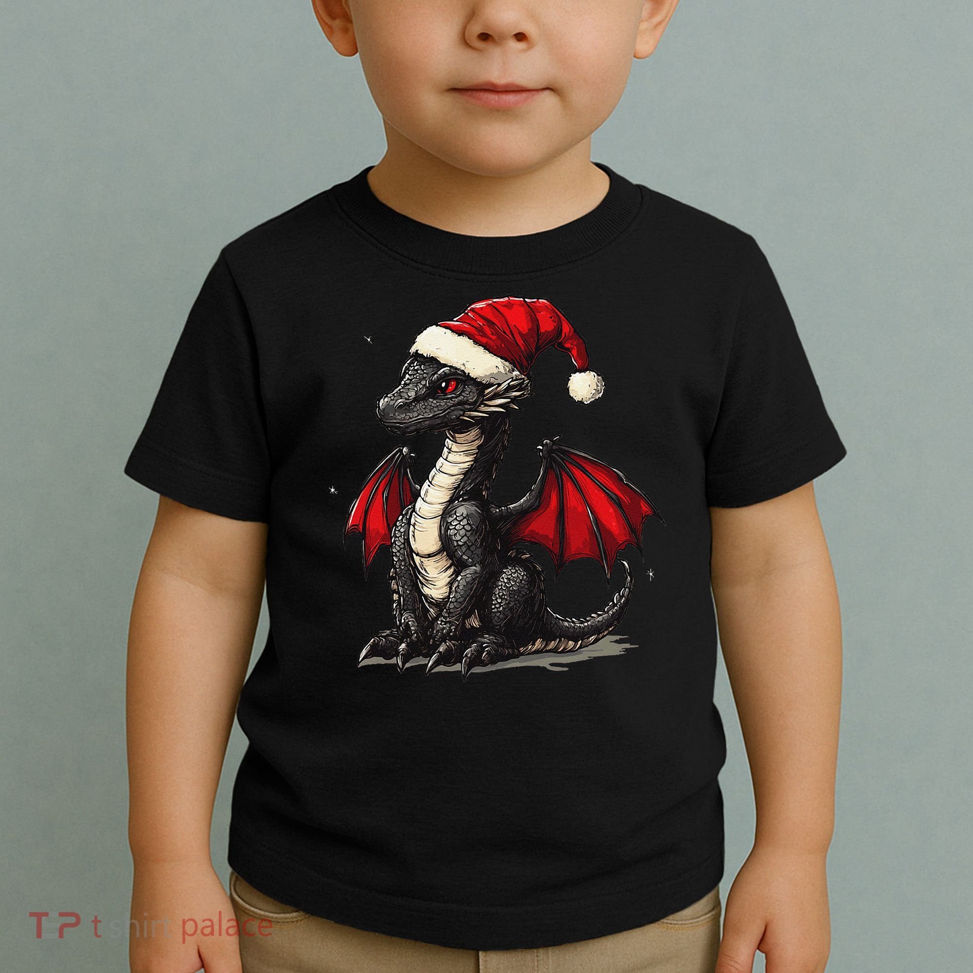 Awesome Xmas Dragon Outfit For Festive And Toddler T-Shirt