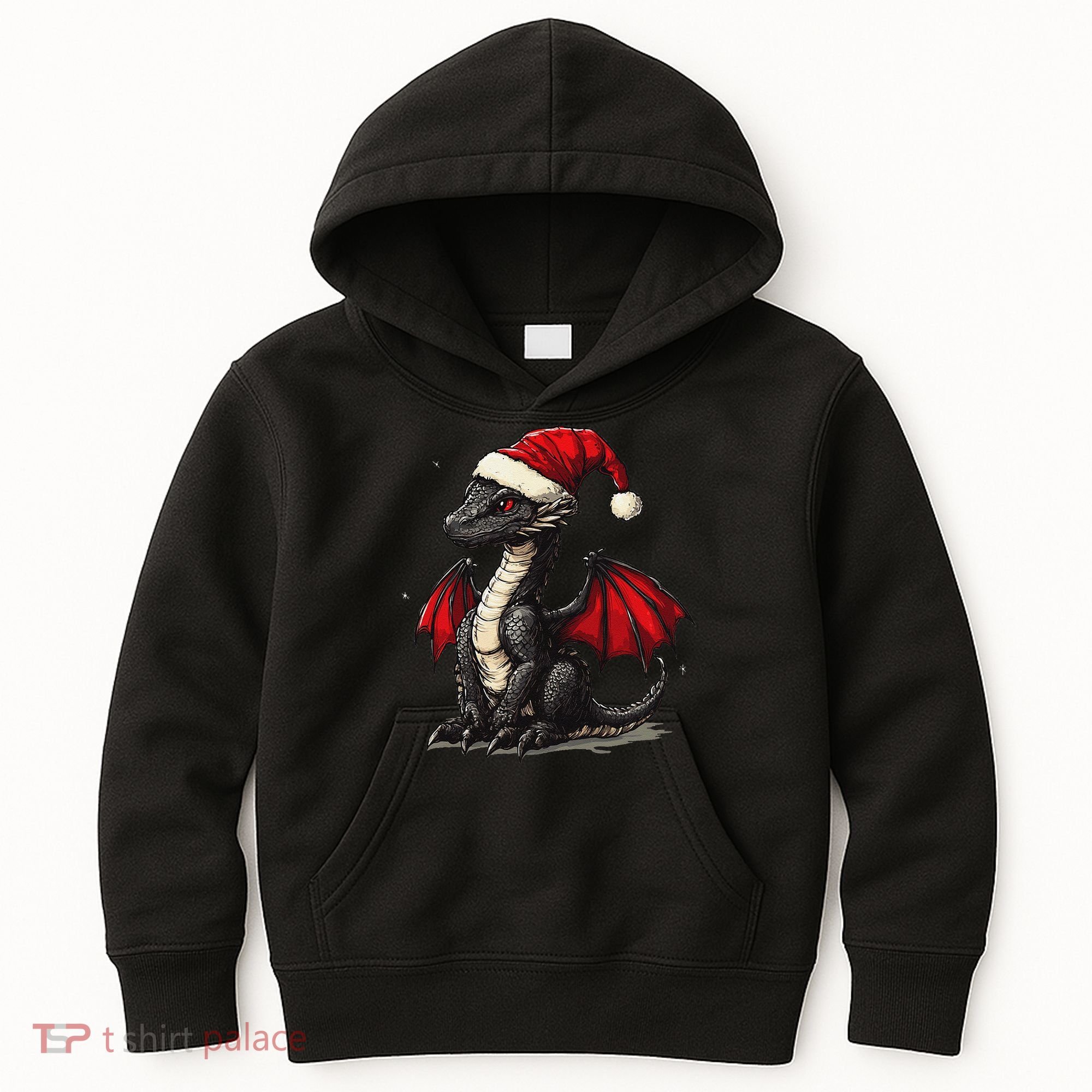 Awesome Xmas Dragon Outfit For Festive And Kids Hoodie
