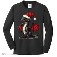 Awesome Xmas Dragon Outfit For Festive And Kids Long Sleeve Shirt thumb 0