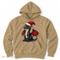 Awesome Xmas Dragon Outfit For Festive And Hoodie thumb 0