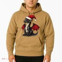 Awesome Xmas Dragon Outfit For Festive And Hoodie thumb 2