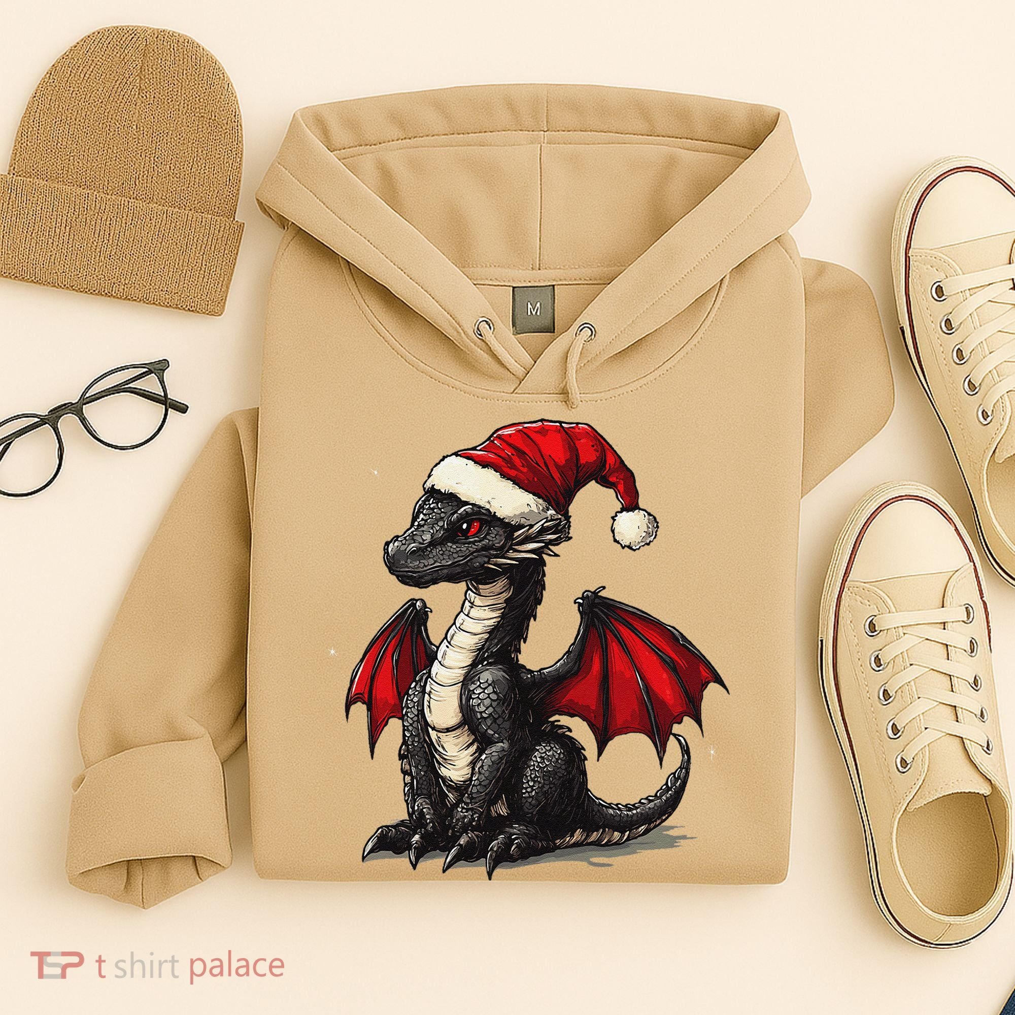 Awesome Xmas Dragon Outfit For Festive And Hoodie