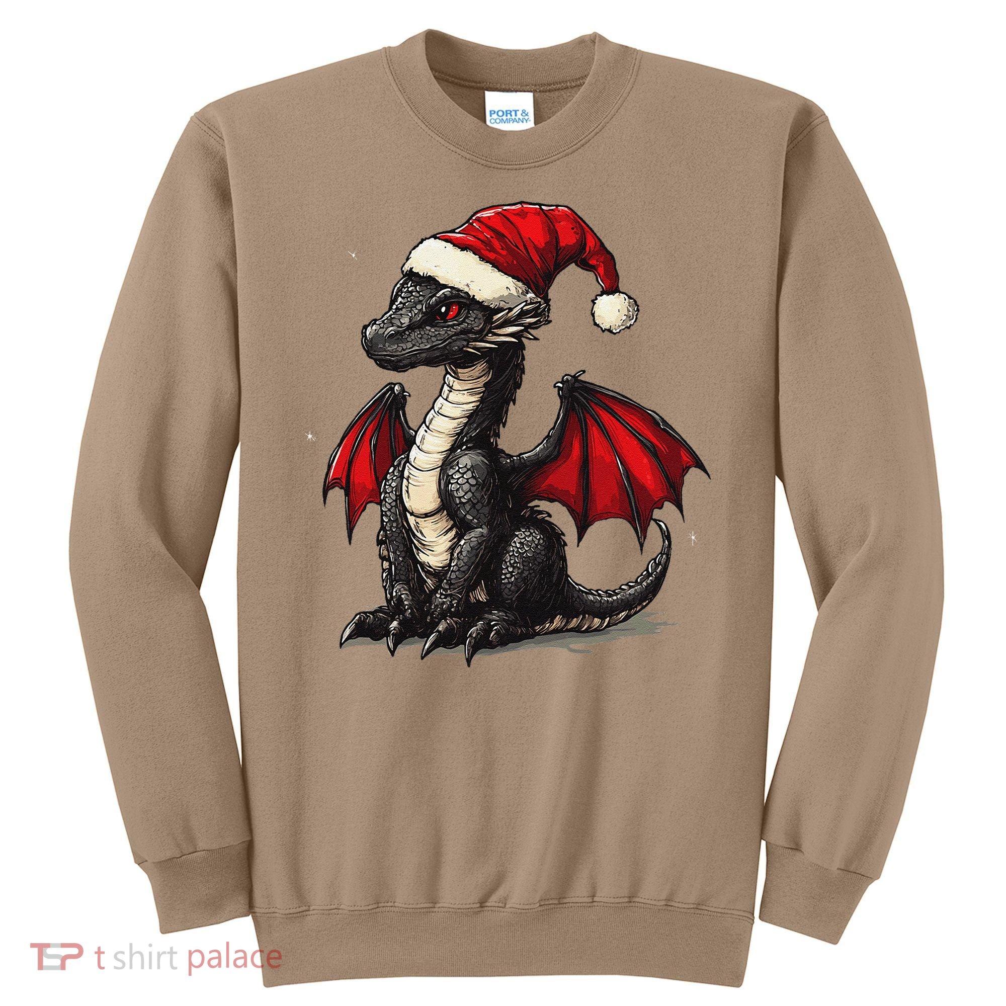 Awesome Xmas Dragon Outfit For Festive And Sweatshirt