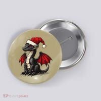 Awesome Xmas Dragon Outfit For Festive And Button thumb 0