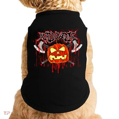 Axe Halloween Pumpkin Doggie Tank