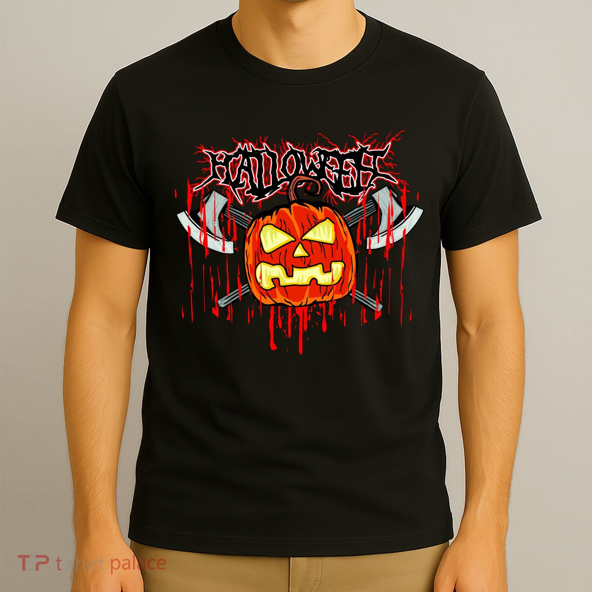 Axe Halloween Pumpkin T-Shirt