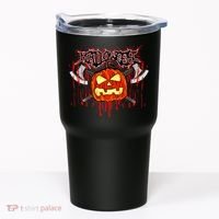 Axe Halloween Pumpkin Tumbler thumb 0