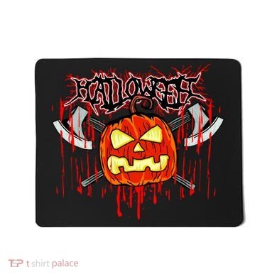 Axe Halloween Pumpkin Mousepad