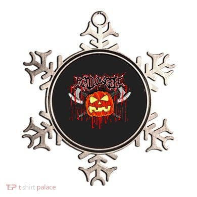 Axe Halloween Pumpkin Ornament